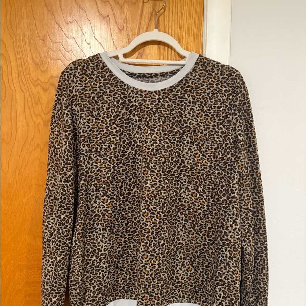 Leopard Print Women's Top